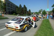 Rallye Český Krumlov: Do cíle dorazily také vozy startující v kategorii historických vozidel